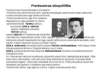 Suurbritannia ja Prantsusmaa kahe maailmasõja vahel #6