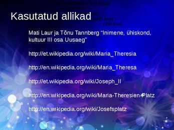 Austria keisrikoda-Maria Theresia ja Joseph II #11