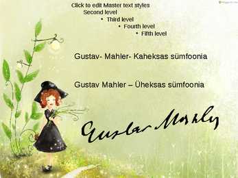 Gustav Mahleri elu ja looming #15