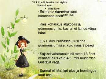 Gustav Mahleri elu ja looming #5