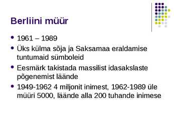 Berliini kriisid #8