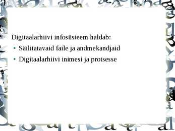 Digitaalarhiivindus #4