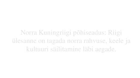 Norra Rahvastikupoliitika #3