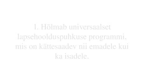 Norra Rahvastikupoliitika #8