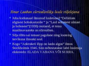 Ilmar Laaban #4