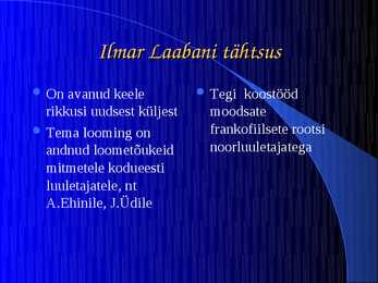 Ilmar Laaban #10