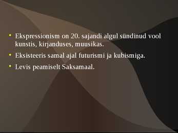 Ekspressionism #2