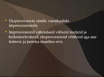 Ekspressionism #3