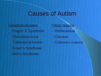 Autism #3