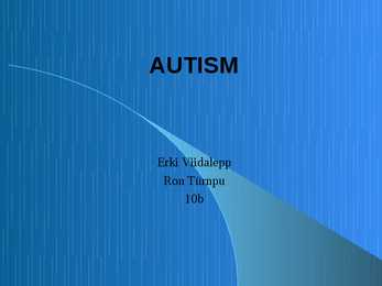 Autism