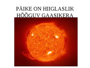 Päike #2