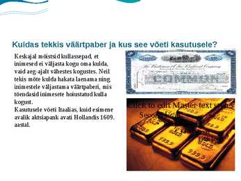 Väärtpaberid- #3