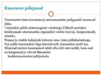 Keskkonnareostus ja selle vältimine #4