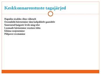 Keskkonnareostus ja selle vältimine #5