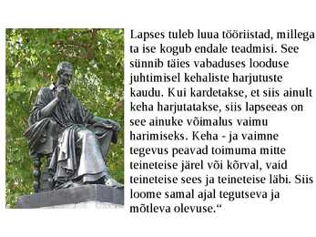 Jean-Jacques Rousseau - Slaidi töö #6