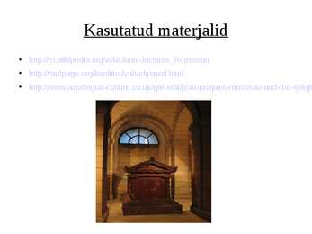 Jean-Jacques Rousseau - Slaidi töö #9