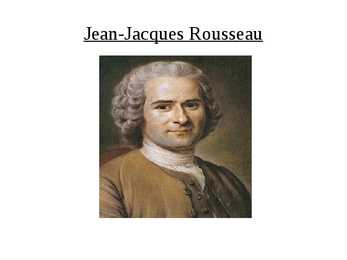 Jean-Jacques Rousseau - Slaidi töö