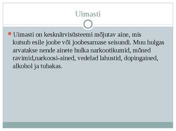 Uimastid #2