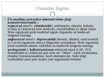 Uimastid #3