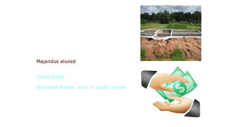 Tulude jaotus-Majanduse alused