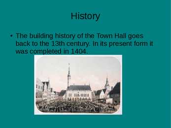 Tallinn Town Hall Square and Town Hall #2