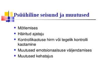 Üldpsüholoogia - Emotsioonid #27