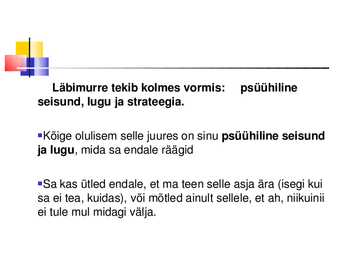 Üldpsüholoogia - Emotsioonid #30