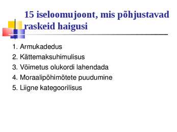 Üldpsüholoogia - Emotsioonid #44