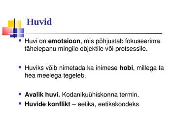 Üldpsüholoogia - Emotsioonid #49