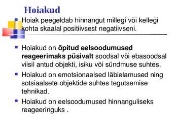 Üldpsüholoogia - Emotsioonid #50