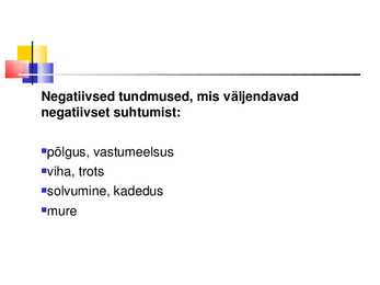 Üldpsüholoogia - Emotsioonid #7