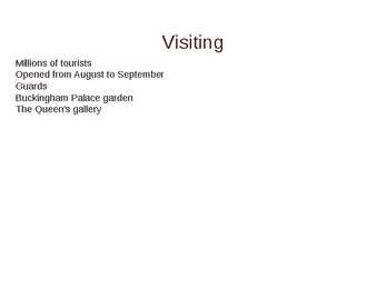 The Buckingham Palace #8