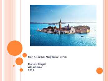 San Giorgio Maggiore kirik