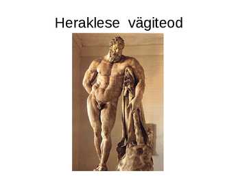 Heraklese vägiteod
