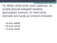 Viktoriin-Keskaeg #29