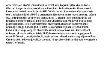 Liköörid #11