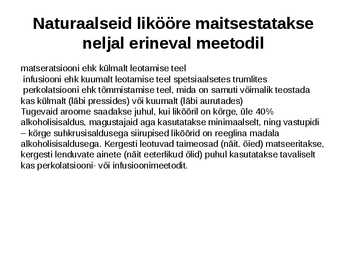 Liköörid #9