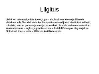 Liköörid #10