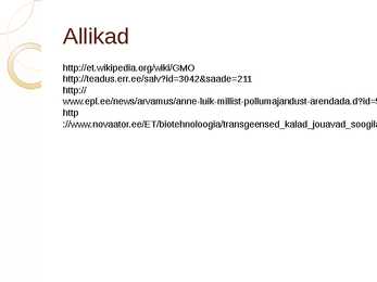 Geeniliselt muundatud loomad ja taimed #13
