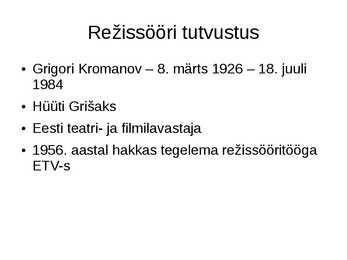 Viimne reliikvia #5