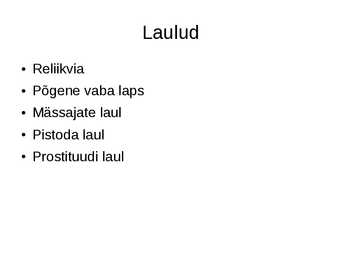 Viimne reliikvia #7