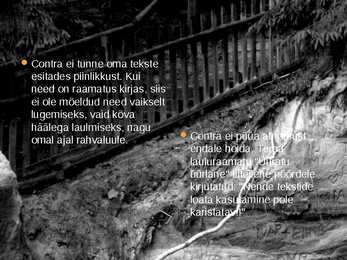 Contra-Margus Konnula-elu #17