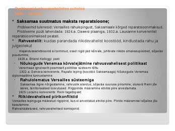 Rahvusvahelised suhted 1920-aastatel #7