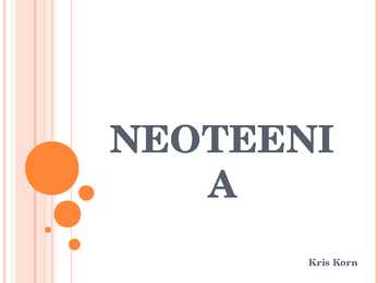 Neoteenia