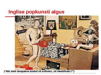 Inglise kunst-Popkunsti tekkimine #12