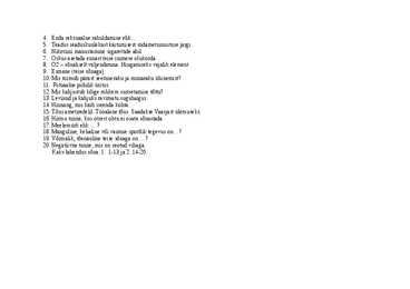 Geograafia ristsõna 1 #2