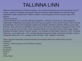 TALLINN esitlus-ettekanne #3