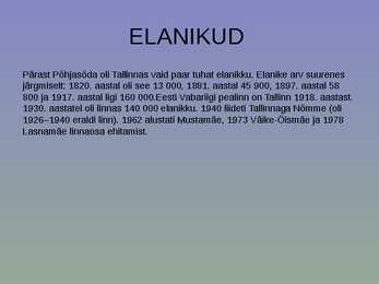 TALLINN esitlus-ettekanne #4