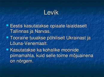 Kõne-Opiaadid #9