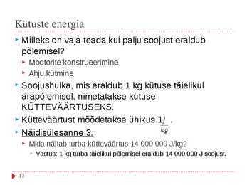 Soojushulk #13